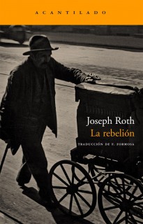 Portada "La rebeli├│n" de Joseph Roth